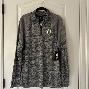 Celtics 1/4 zip shirt